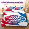 FC Bayern Munich Pattern Bedding Quilt Set Quilt Cover Pillowcase Home Decoration Birthday Gift (1 * duvet cover + 2 * pillowcase, without core)