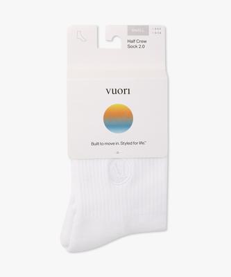 VUORI [Мужские] Носки средней высоты 2.0_Белый Vr16174001