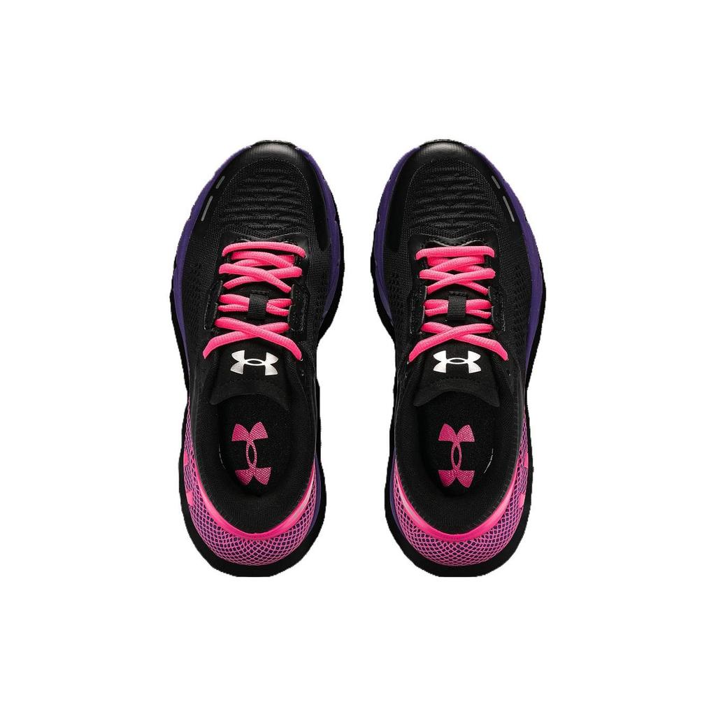 Under Armour HOVR Phantom Comfortable Minimalist Low-Top Casual Running Shoes Men Sneakers Black Pink 3028443-002