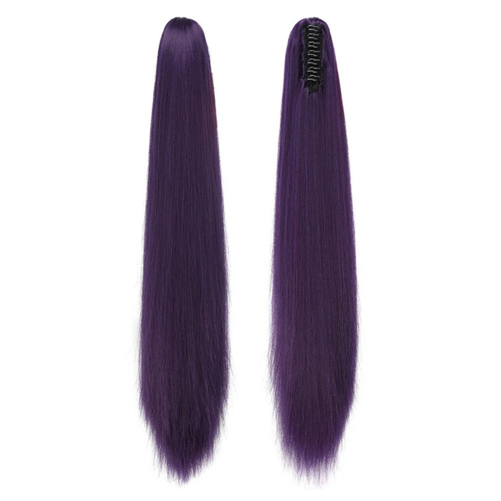 Hair Extensions Cosplay Long Straight Ponytail Universal Anime Hairpiece Cosplay Party