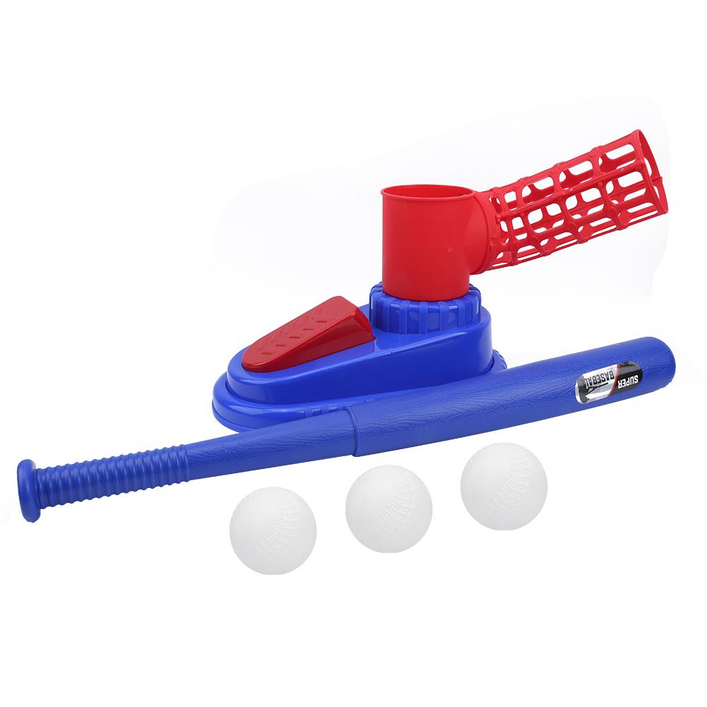 Baseball Pitching Toy Baseball Launcher Training Baseball Bat Toy for Children Kid(777‑609 )