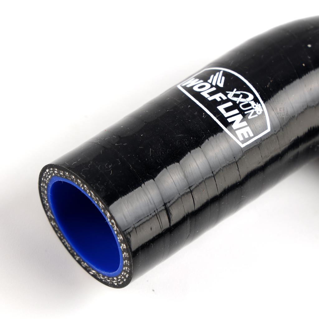 Silicone Radiator Coolant Hose Kit For BMW S1000RR 2019-2023 Black