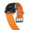 Морской ремешок для Samsung Galaxy watch Ultra 47 мм аксессуары ремешок для часов силиконовый спортивный браслет correa Galaxy watch 7 Ремешок
