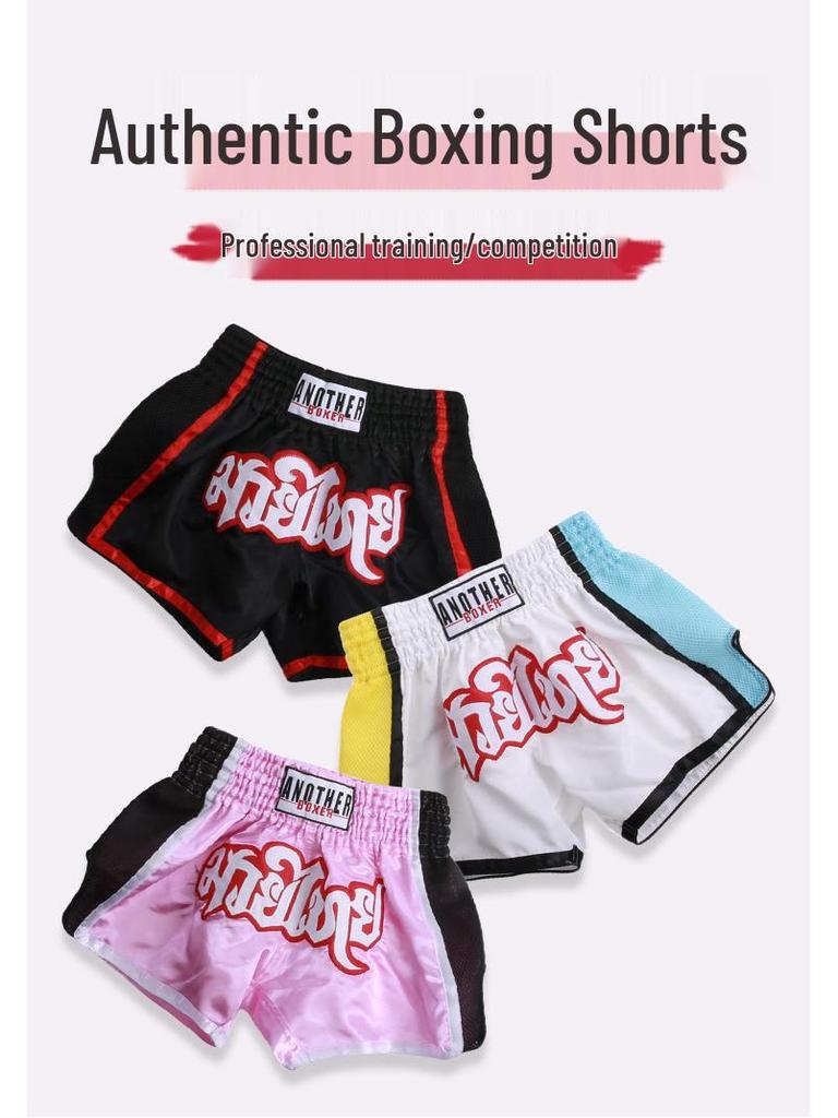 Durable Mesh Muay Thai Shorts - Beautiful and Simple Design for Kids and Adults