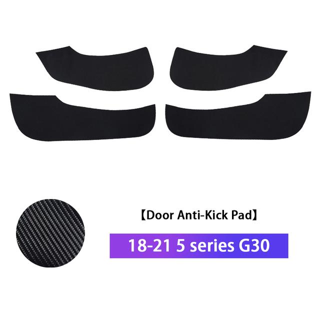 Автомобильный стиль дверные антиударная накладка кожа боковая кромка защитная пленка наклейки для BMW 3 5 серии X3 X4 X5 G01 G20 G30 F30 аксессуары