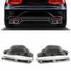 Накладка на глушитель из нержавеющей стали для Mercedes-Benz S-Class W222/S63/S65 2014-2024