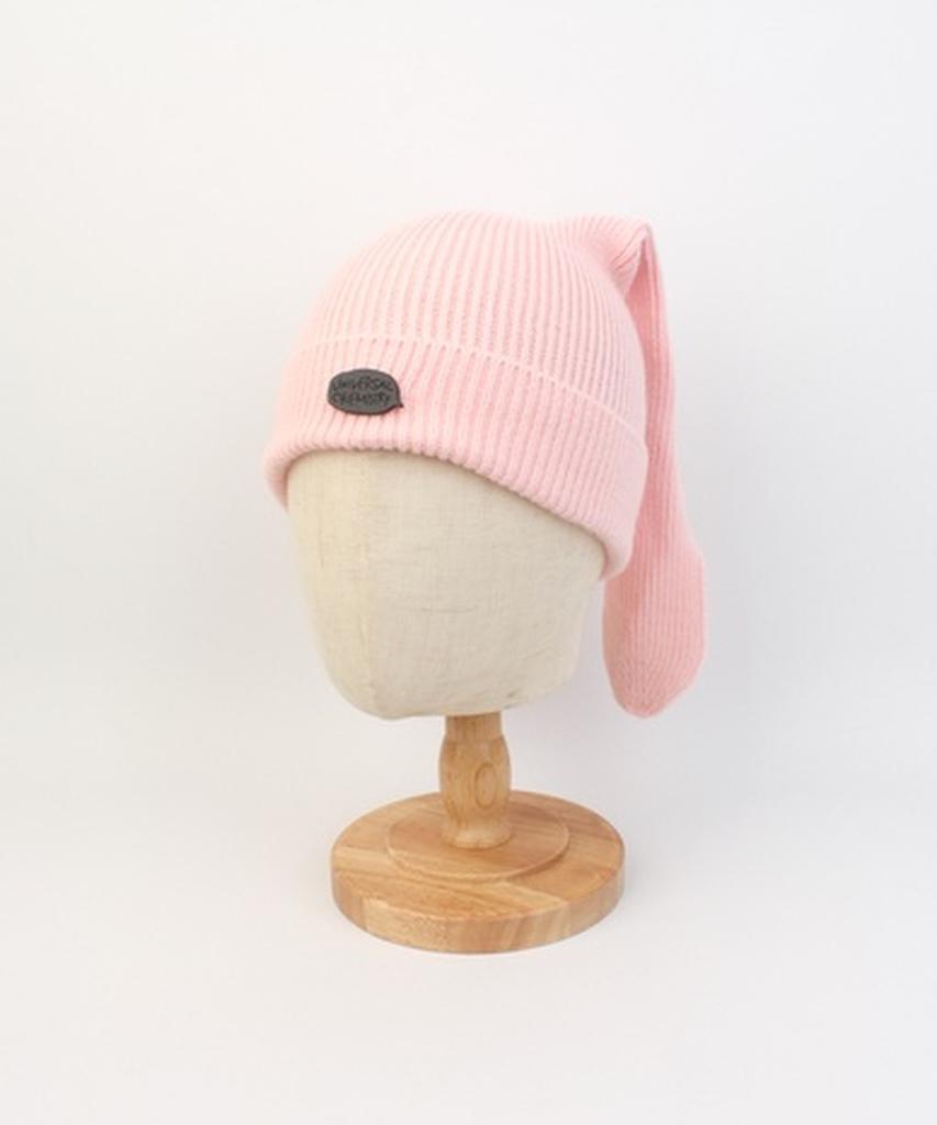 UNIVERSAL CHEMISTRY Rabbit Short Ear Pink Beanie Cat Beanie