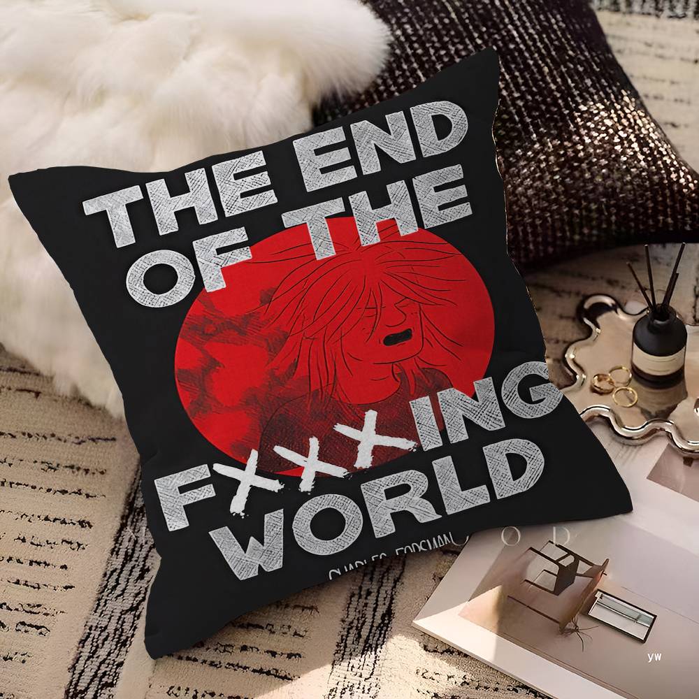 Movie The End of the Fxxxing World pillow cover sofa cushion cover home room decoration children gift