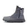 Brooklyn Series Comfortable Versatile Mid-Calf Outdoor Boots Men Boots Dark-Gray A41AW