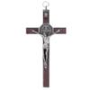 Jesus Christ Crucifix Catholic Jesus Cross Wall Decoration Metal Cross Pendant for Living Room