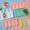 Tear-resistance Popsicle Mold Easy Release Silicone DIY Craft Safety Ice Cream Mold for Home