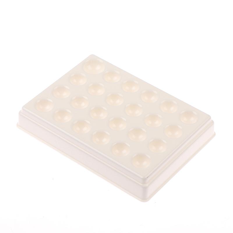 Пластиковая палитра для стоматологической лаборатории на 24 ячейки, пластина для полива, пластина для смешивания, инструмент для смешивания красителей