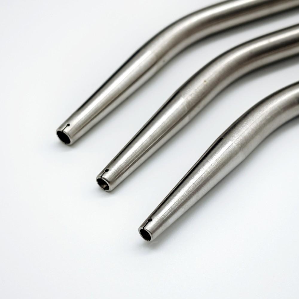 Высококачественный стоматологический сильный всасывающий аспиратор SuctionTube Sucker Dredge Suite, наконечник из нержавеющей стали с отверстием, стоматологический хирургический