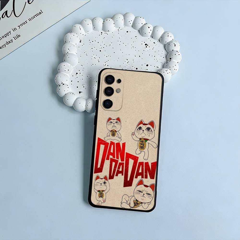 Dan-da-dan Turbo Phone Case For Samsung S25,S24,S21,S22,S23,S30,Ultra,S20,Plus,Fe,Lite,Black Soft Silicone