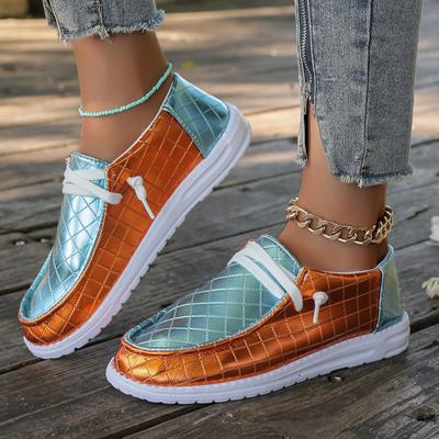 Модные женские кроссовки Осень Мода Удобные Новые Женские Туфли На Шнуровке На Плоской Низком Каблуке Повседневные Кроссовки для Ходьбы Женские Zapatos De Mujer