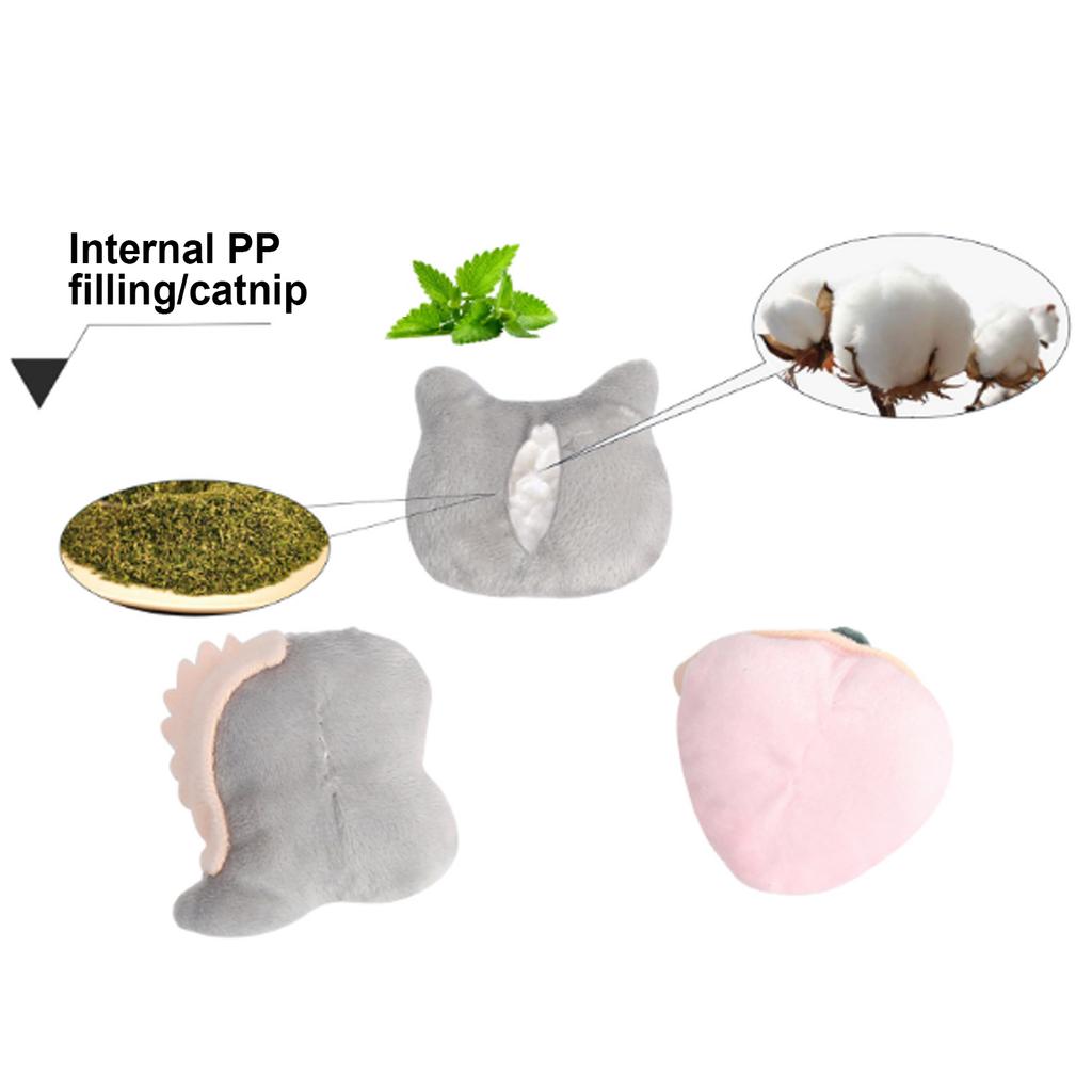 Мягкая плюшевая игрушка с кошачьей мятой