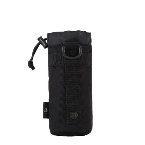 ArcEnCiel Water Bottle Pouch, Fits 550ml Water Bottles, Molle Compatible, Military/Tactical Carry, Bottle Drink Holder, Handy Water Bottle Case, Water