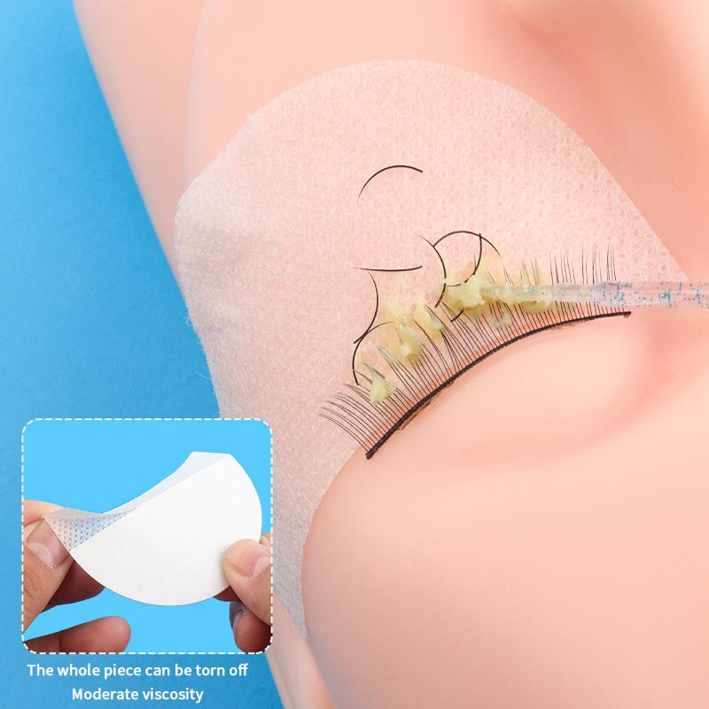 40/50Pcs Disposable Cotton Eyelashes Patch Sticker For Removing False Lash Eye Pads Patch Eyelash Extension Women Makeup Tools