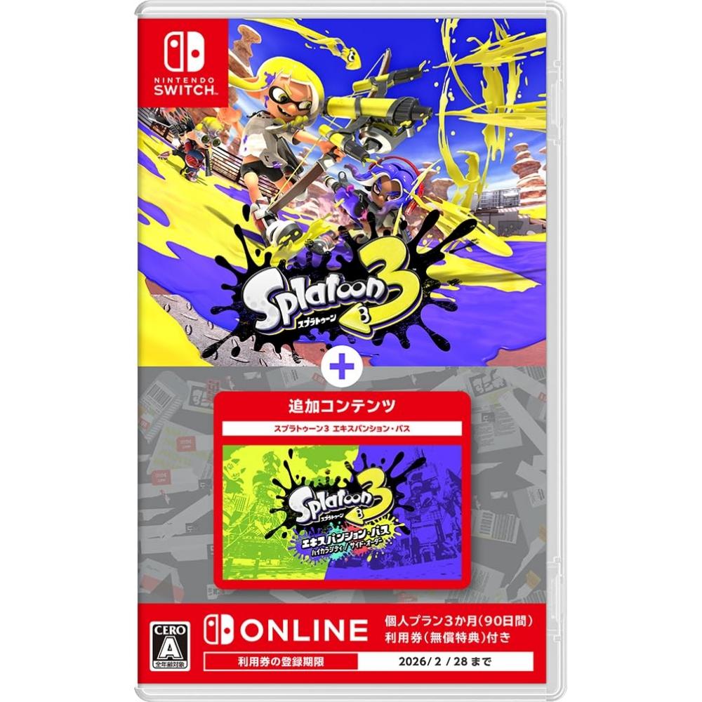 Splatoon 3 + Expansion Pass -Switch