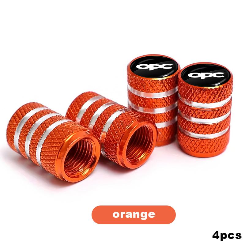 rlpf6 4Pcs Car Aluminium Alloy Tire Cap Valve Cover Accessories For Opel Astra j g Insignia Corsa d Vectra c Zafira a Auto Gadgets