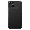 Nillkin Leather Pro Flip Case for iPhone 14 Plus - Black Camera Guard Cover