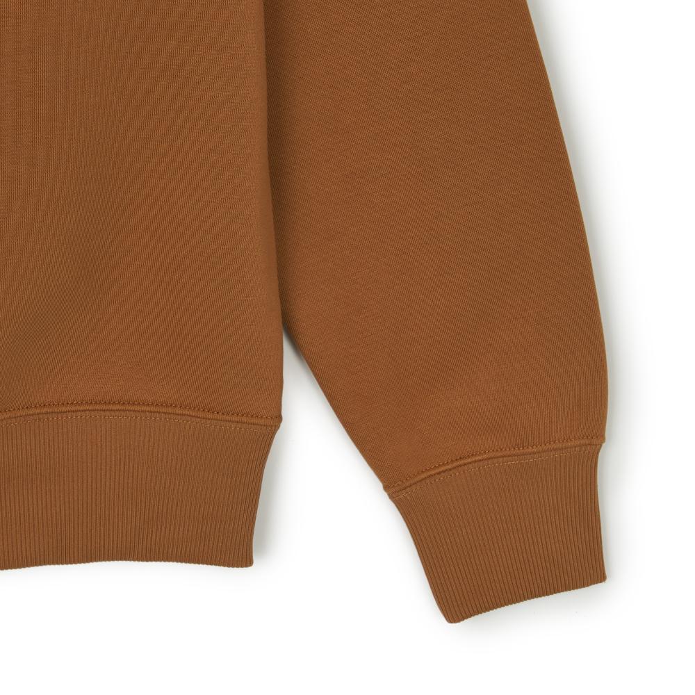 New MLB Jacquard Dia Monogram Boston Red Sox Sweatshirts Sweatshirt Unisex Camel 3AMTM1144-43CAS