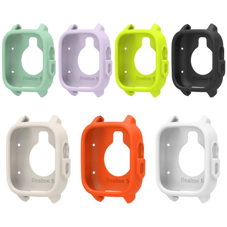 Shockproof Anti‑Drop Soft Silicone Full Edge Protective Smart Watch Case Cover For Realme Watch5