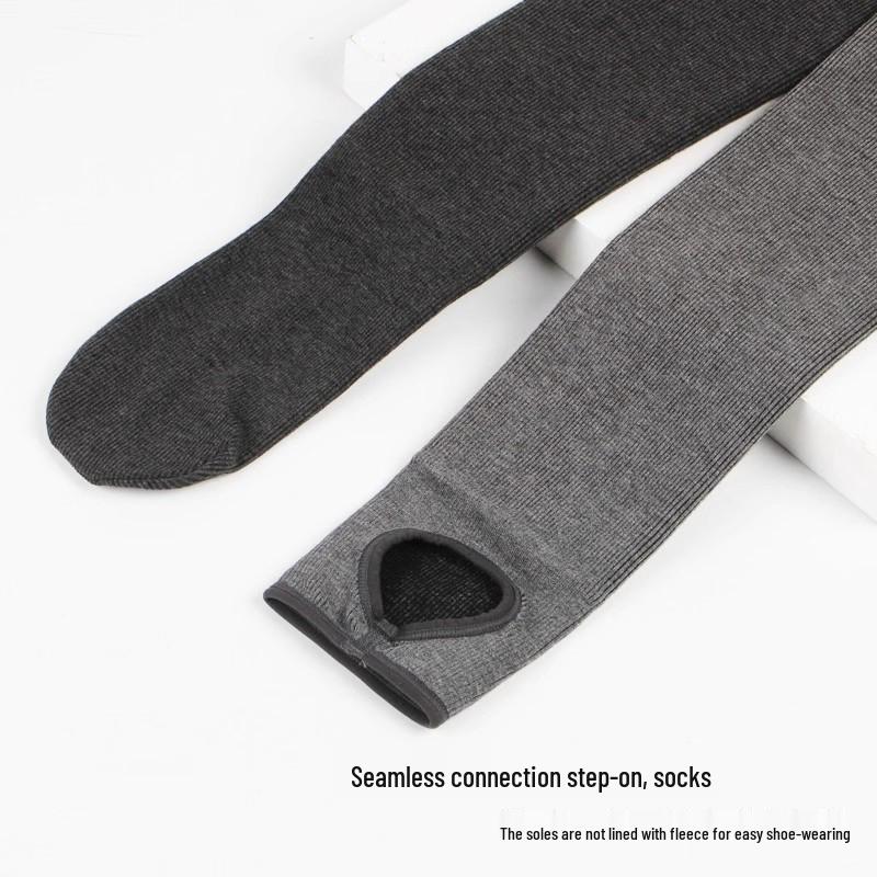 Женские флисовые утягивающие колготки - Вертикальная полоска, Микро-давление, Универсальный японский стиль, Леггинсы на осень/зиму