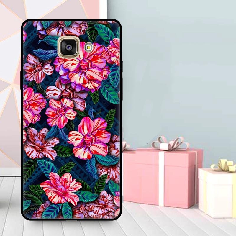 Чехол с тропическим узором алоха и гибискусом Для Samsung Galaxy A3 A5 2016 2017 A6 A7 A8 A9 2018 J1 J3 J4 J5 J6 Plus J7 J8