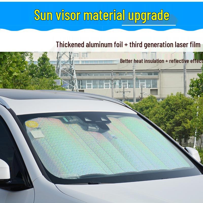Lynk&Co Sunshade Set: 01 Panoramic Sunroof, 02 Front Windshield, 03 Sunshade Curtain