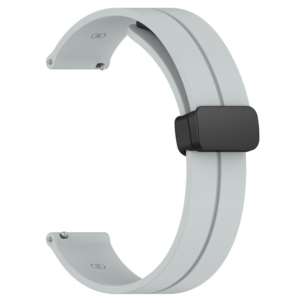 20 мм 22 мм ремешки для часов для Amazfit GTS 4/3/2/2e/GTS2 Mini/GTR 4/Pro/helio Магнитная петля силиконовый браслет Amazfit bip 3 5 6 ремешок