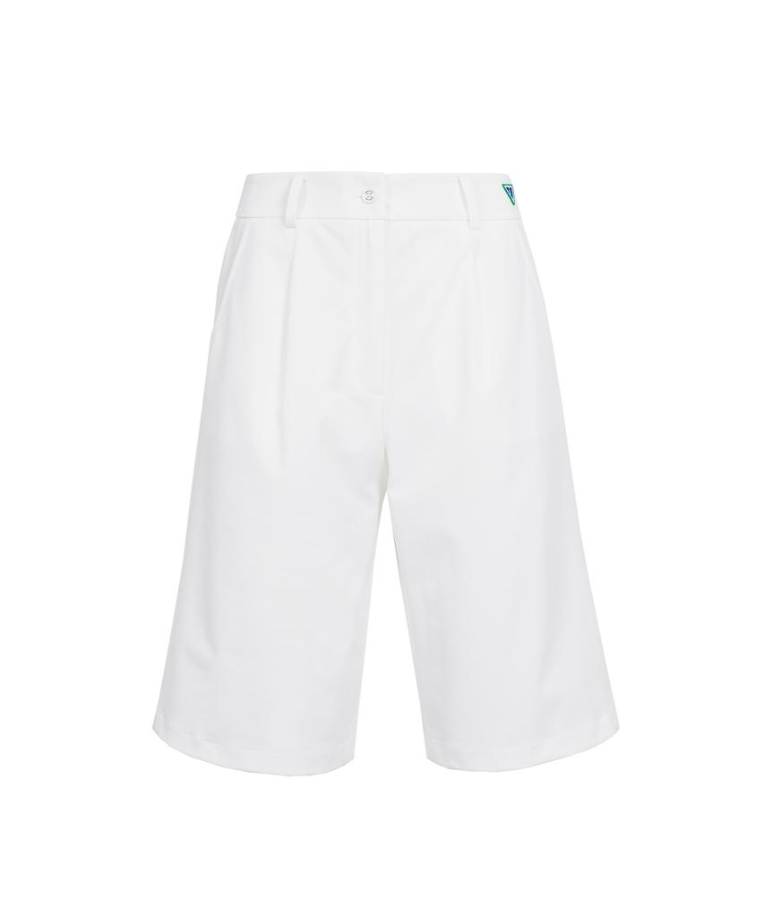 CREVE9 Capri Bermuda Pants Wh