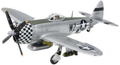 Tamiya Масштабная модель Republic Thunderbolt Bubble Top Ton Small 4WD Vehicle Set Plastic Model 25214 1/48 P-47D и 1/4