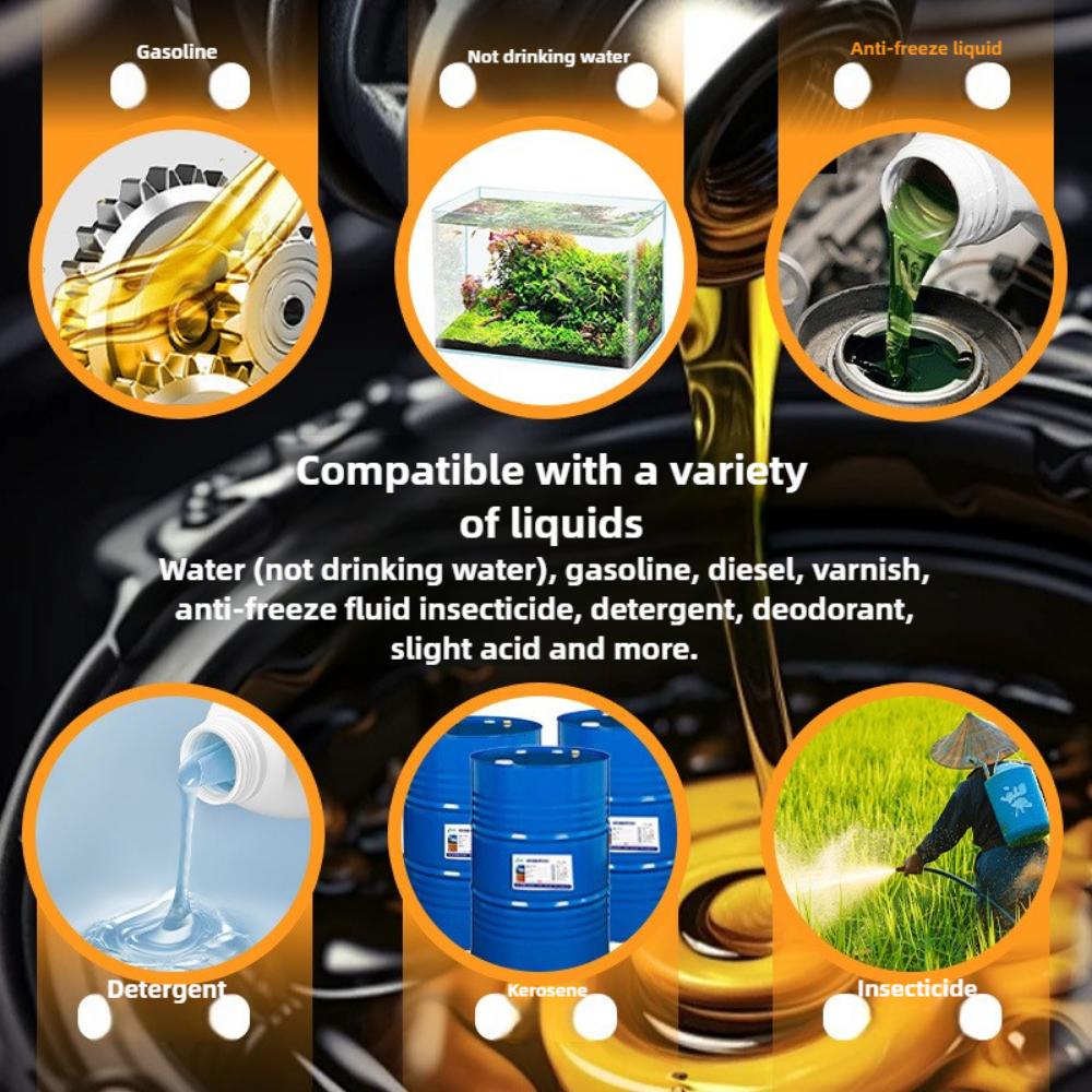 Новый портативный горизонтальный масляный насос с сухой батареей, бензиновый, дизельный, мочевинный, USB, электрический водяной насос, заправка бочек, многофункциональный