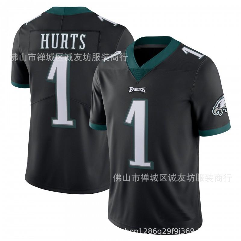 Mens Team Sports Jersey Philadelphia Eagles 1 Jalen Hurts White All Fan Game Day Apparel
