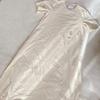 Airism Cotton Dress Short Sleeve Natural Yellow Unused Size S