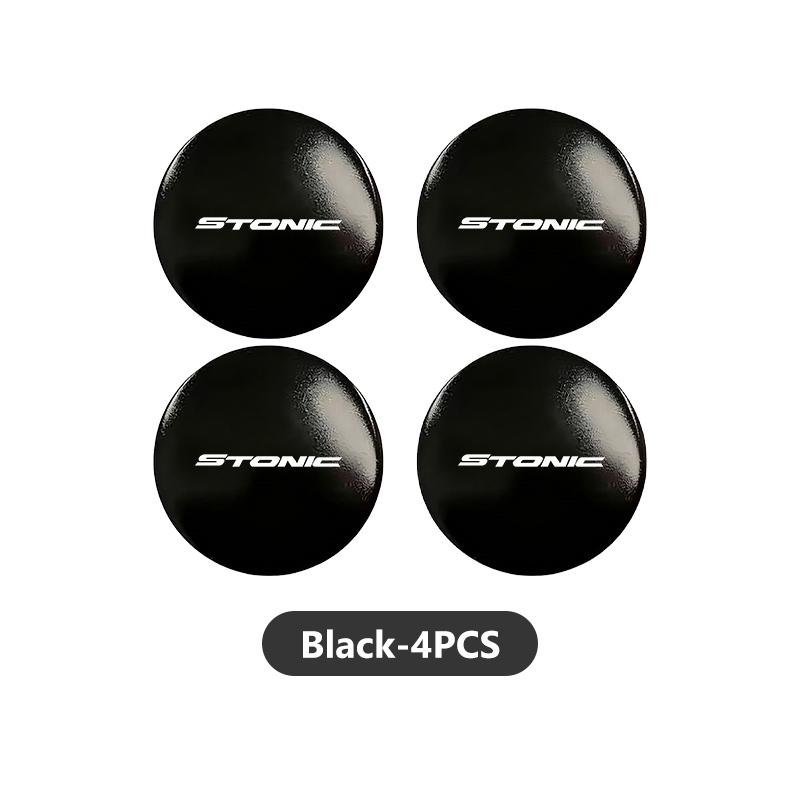 AANE1 4pcs 56mm Car Aluminum Logo Wheel Center Hub Cap Badge Sticker For KIA K2 K3 K5 Rio Soul Sportage Soul Ceed Forte Niro Cadenza
