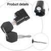11mm Size Option Power Lock And Key 20mm Size Option Good Compatibility