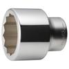 TONE 63mm Width 8D-63 12-Point Socket, 25.4mm (1") Drive,