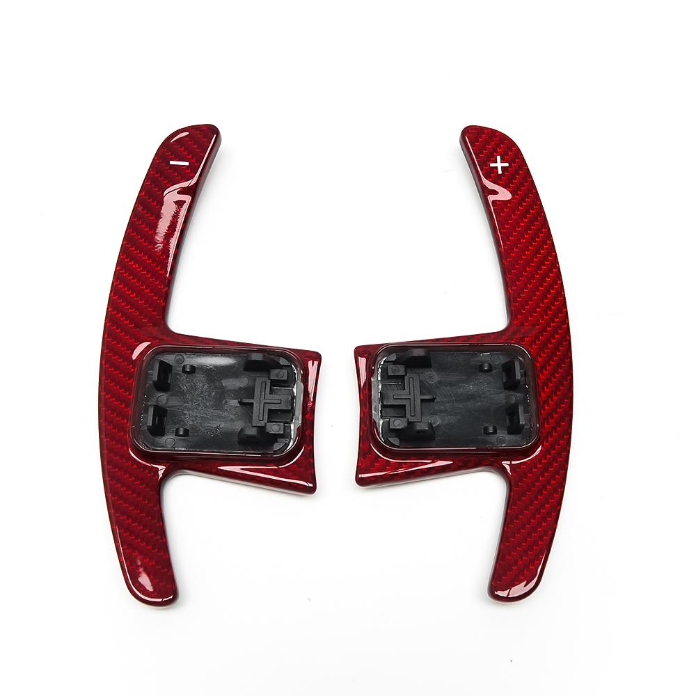 Лопатки переключения передач из настоящего карбона для MINI Cooper F56 F55 F54 F57 F60 One Clubman Countryman Рулевое колесо Отделка салона 2 шт.