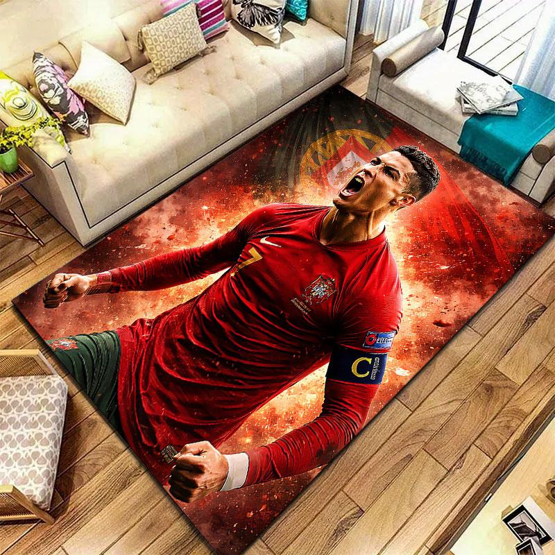 CR7 Carpet Rug for Living Room Bedroom Home Sofa Decoration,Kids play Non-slip Floor Mat