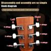 6 Pieces Guitar Tuner Pegs, Tuning Pegs Keys Machine Heads Set, Electric Guitar Tuning Keys, Locking Tuners For Guitar