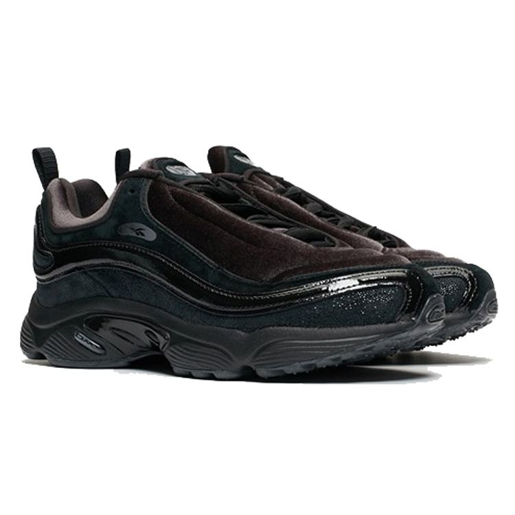 Reebok Daytona Dmx Trb Спортивные Кроссовки с Круглым Носком и Низким Верхом Повседневные Мужские Кроссовки Черные Ef7345