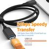 USB 3.0 Male To Female High Speed Transmission Data Cable Computer Camera Printer Extension TV Gaming Nylon Braided Cable