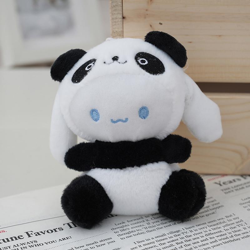 Adorable Panda Costume Pochacco Plush Toy Soft And Huggable Stuffed Animal Doll