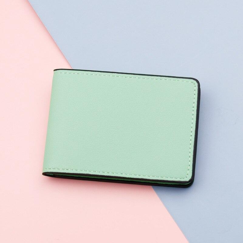 Ультратонкий автомобильный держатель для документов, удостоверения личности, для мужчин и женщин, держатель для карт из искусственной кожи, кошелек, чехол-кошелек