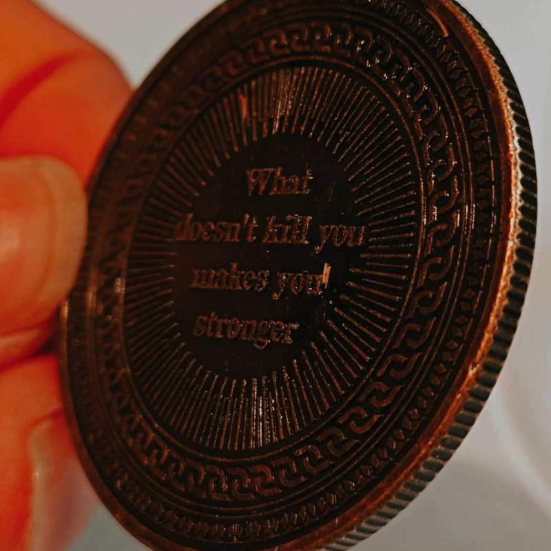 Tiger Commemorative Coin, Wandering Coin, Old Relief Copper and Silver Collectible Gift, Commemorative Coin