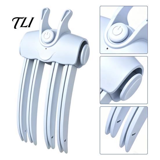 Wireless Root Lifter 2Pcs Heated Hair Volume Clip, Electric Volumizer Crimper, 3 Minute Lifting Safe Clip Comb for Flat Hair, Dual