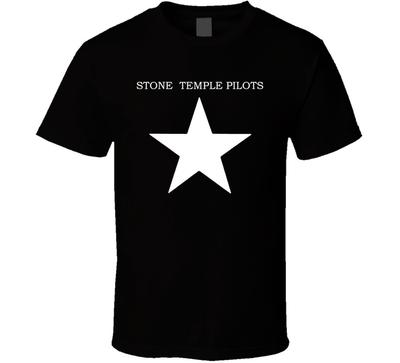 Stone Temple Pilots Звезда Музыкальная Группа Футболка Мужская Женская Футболки Топ
