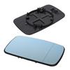 Blue Rearview Mirror Glass Left Right Co-pilot Side Heatable Lens For BMW 3Series E46